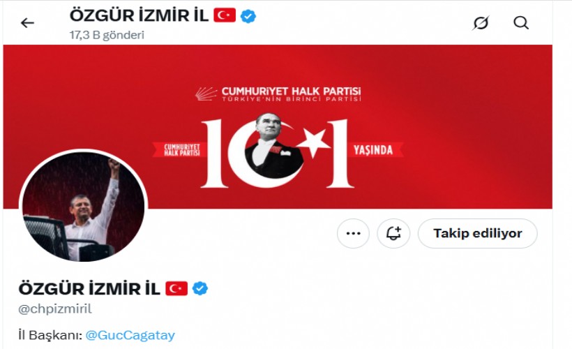 CHP İzmir'de atama kararına 'dijital' tepki: Hesapların adı değiştirildi