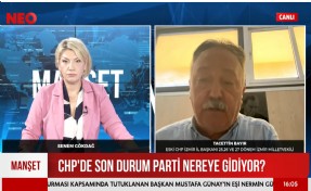 CHP'li Bayır'dan NEO TV'de çarpıcı değerlendirmeler; Cemil Bey'in bu istifası başkalarına da yanlış yol gösteriyor