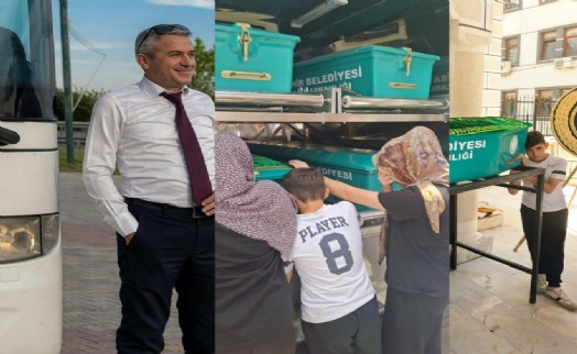 Denizli'deki kazada ölen yolcu otobüsünün şoförü, Manisa'da toprağa verildi