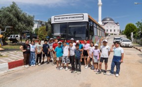 Dobidob yollarda çocuklar doğa nöbetinde
