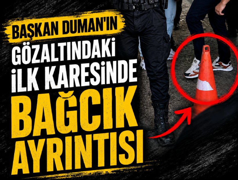 Duman’ın gözaltındaki ilk fotoğrafında dikkat çeken ayrıntı!
