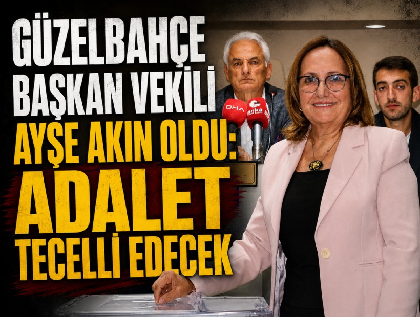 Güzelbahçe'de Başkan Vekili belli oldu