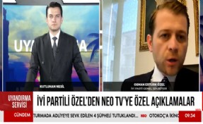 İYİ Partili Özel’den NEO TV'de 'mutlak butlan' değerlendirmesi: Sayın Kılıçdaroğlu arzu etse de bir kurultay yapamaz