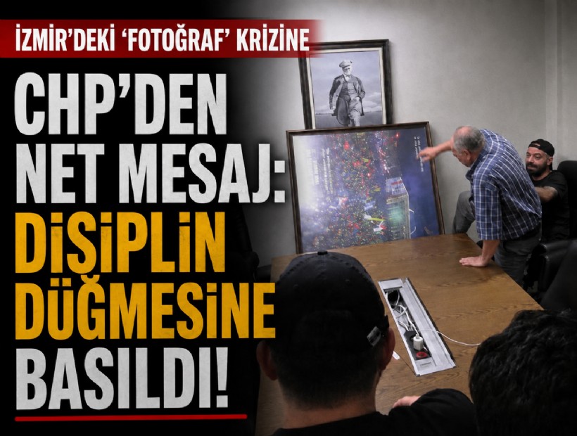 İzmir'deki 'fotoğraf' krizine CHP'den net mesaj: Disiplin düğmesine basıldı!