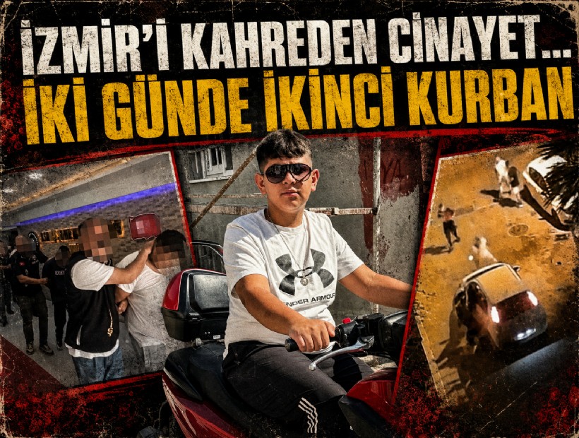 İzmir şokta... 15 yaşında başından silahla vuruldu!