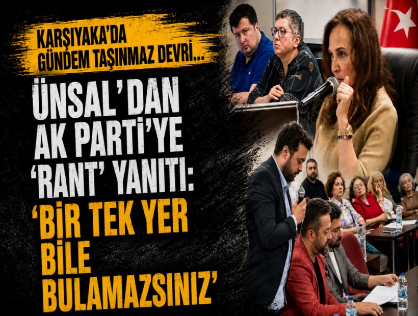 Karşıyaka'da gündem taşınmaz devri... Ünsal’dan AK Parti’ye 'rant' yanıtı: 'Bir tek yer bile bulamazsınız'