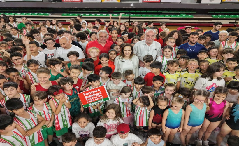 Karşıyaka’da Kış Spor Okulları’na görkemli kapanış