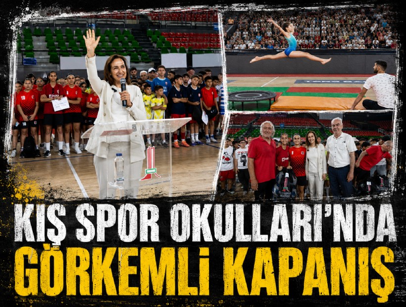 Karşıyaka’da Kış Spor Okulları’na görkemli kapanış