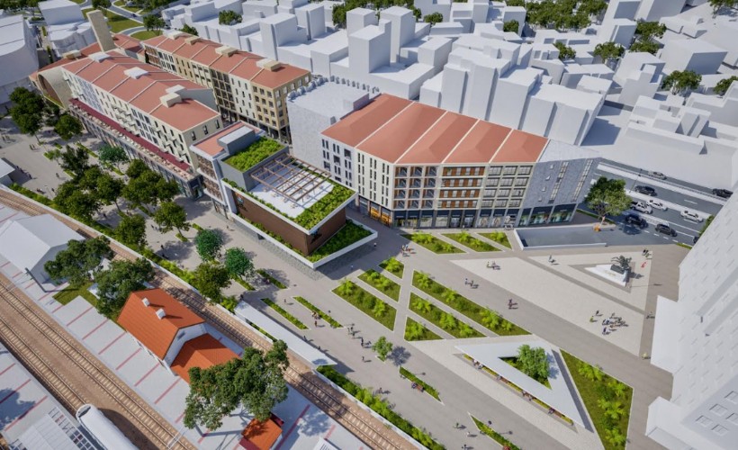 Kasaplar Meydanı dönüşüyor: Çiğli’ye yeni kültür ve yaşam merkezi