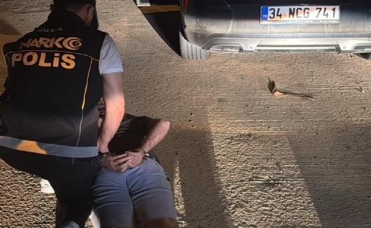 Kırmızı bültenle aranan zehir tüccarı Bodrum'a yakalandı