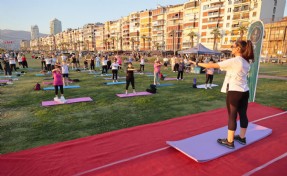 Konaklılar Kordon’da sporla buluştu