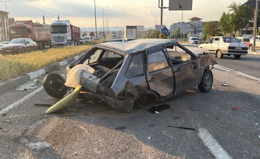 Kütahya’da feci kaza; 1 ölü, 2 yaralı