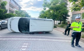 Kütahya’da trafik kazası; 2 yaralı