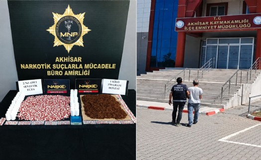 Manisa’da uyuşturucu ticaretine 3 tutuklama!