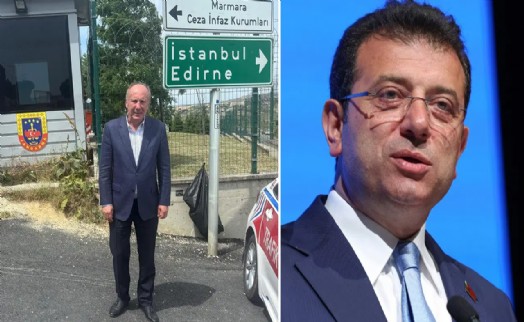 Muharrem İnce, Ekrem İmamoğlu'nu ziyaret etti