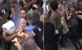 Özel sektör öğretmenlerine polisten sert müdahale!