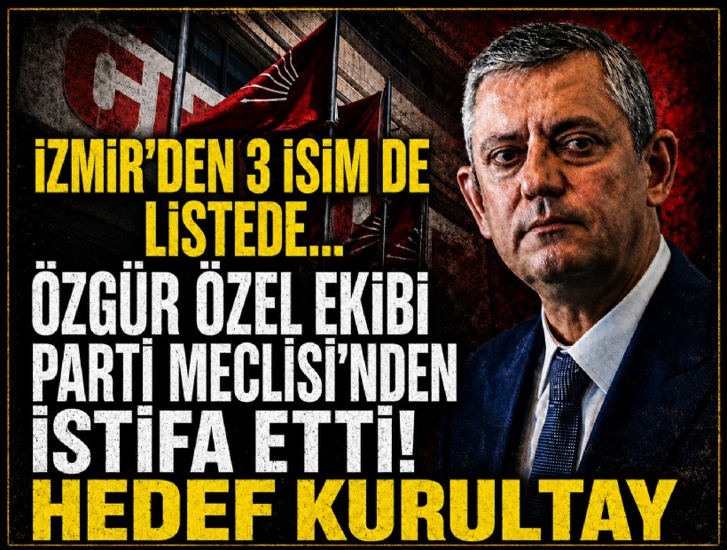 Özgür Özel ekibi Parti Meclisi'nden istifa etti! Hedef Kurultay