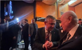 Özgür Özel ve Devlet Bahçeli bir arada!