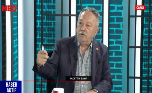 Tacettin Bayır'dan NEO TV'de çarpıcı açıklamalar: Kemal Bey, kaybedeceği bir yarışa girmez!