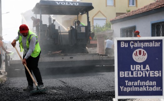 Urla’da asfalt seferberliği: Altyapı büyük ölçüde tamamlandı, yollar yenileniyor