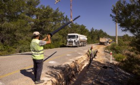 Urla’ya 40 kilometrelik içme suyu hattı