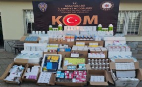Uşak’ta kaçak hayvan ilacı operasyonu