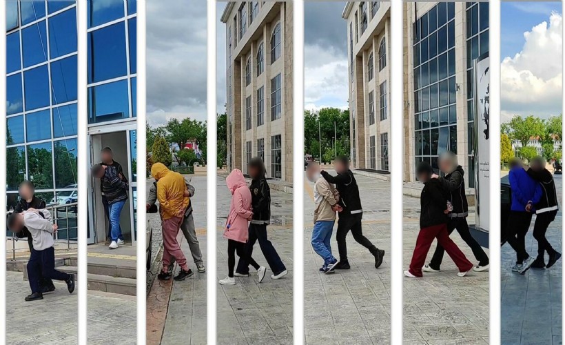 Uşak’ta uyuşturucu operasyonu: 10 şüpheli tutuklandı