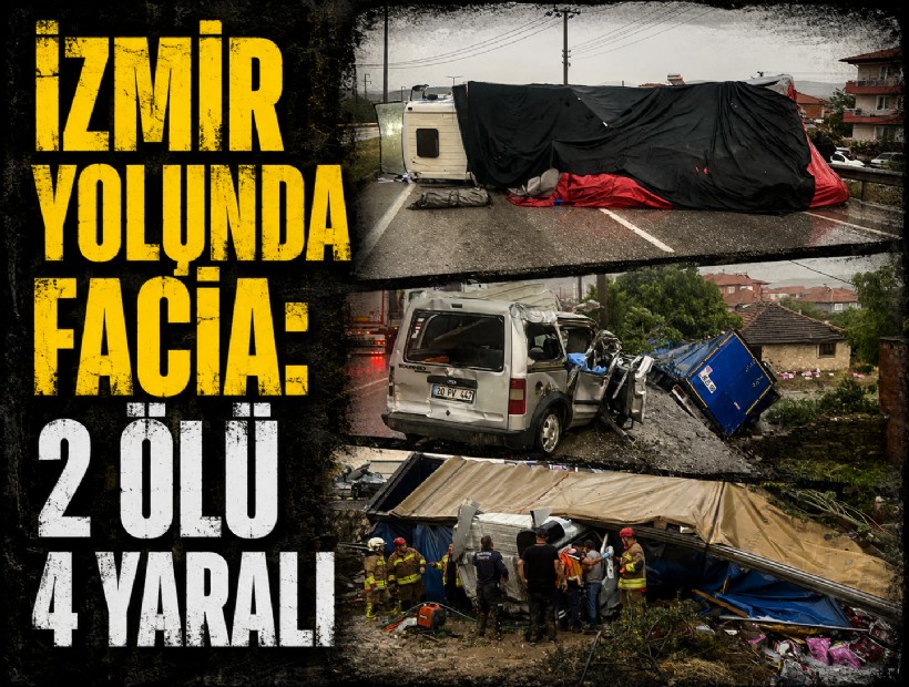 Yaz sağanağı faciaya neden oldu: 2 ölü 4 yaralı