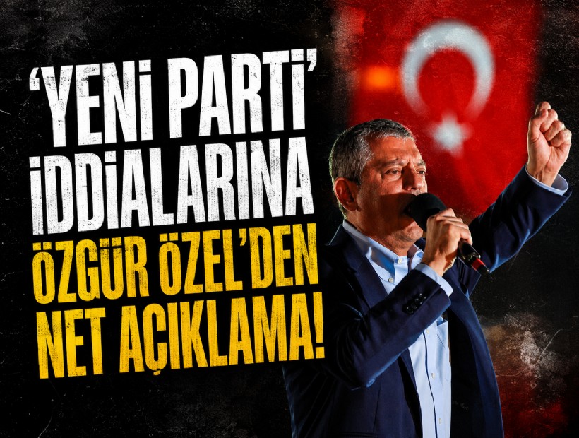 'Yeni Parti' iddialarına Özgür Özel'den net açıklama!