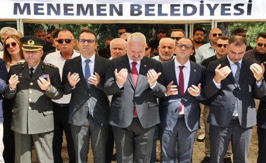 15 Temmuz Şehitleri Menemen’de dualarla anıldı