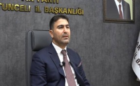 AK Parti Tunceli İl Başkanı Hakan Özer, görevinden istifa etti