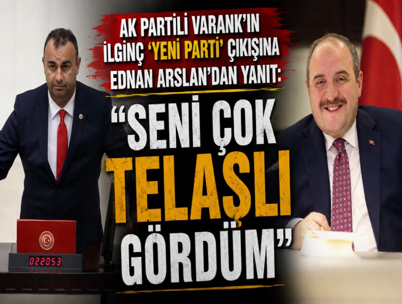 AK Partili Varank'ın ilginç 'YENİ Parti' çıkışına Ednan Arslan'dan yanıt: Seni çok telaşlı gördüm