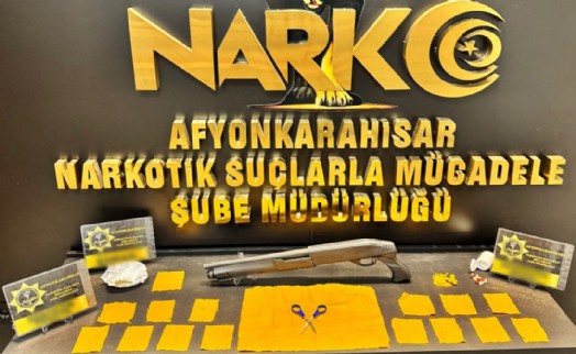 Afyon'da torbacı operasyonu: 2 tutuklama