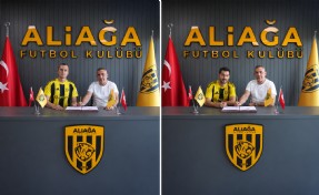 Aliağa FK'dan çifte imza