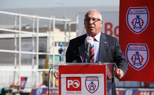 Altınordu'da dernek yönetiminden Seyit Mehmet Özkan'a yaylım ateşi