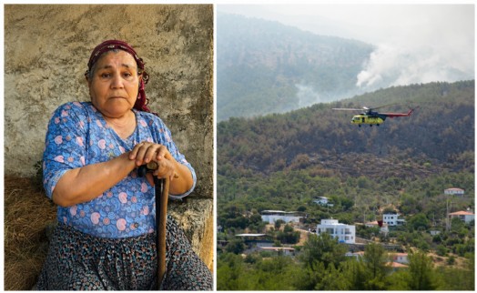 Aydın Çine'deki mahalle sakini: 'Geç müdahale edildi, 200'e yakın zeytin ağacımız yandı'