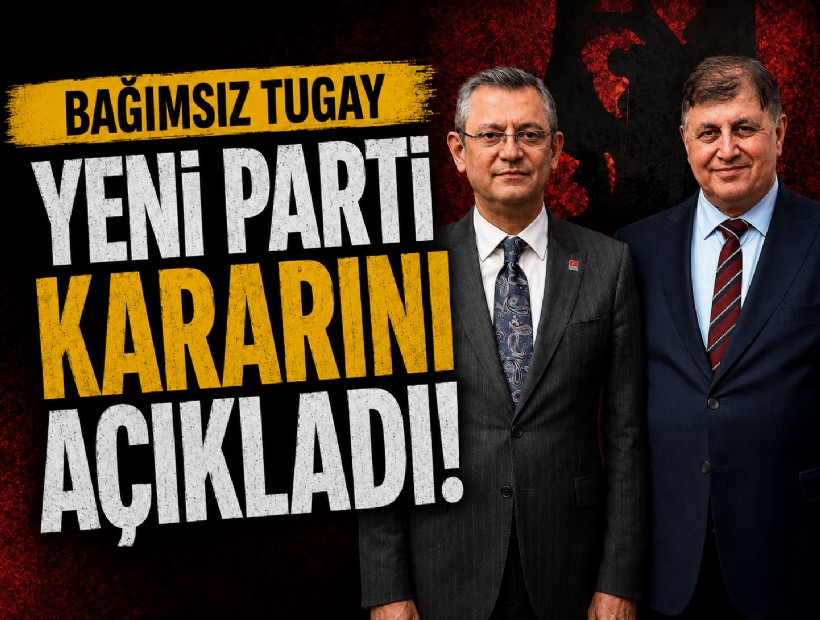 Bağımsız Cemil Tugay yeni parti kararını açıkladı!