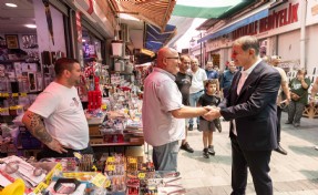 Başkan Tugay, Kemeraltı esnafıyla buluştu Tek derdimiz işimizi iyi yapmak