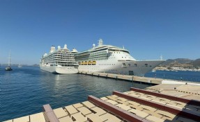 Bodrum'a denizden 3 bin 309 turist geldi