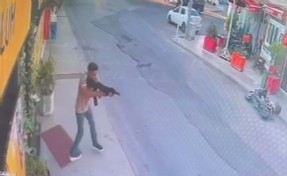 Bodrum'da pompalı tüfekle dehşet saçtı! Rastgele ateş açtı; o anlar kamerada