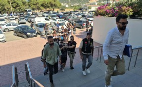 Bodrum'da restorandaki cinayetin şüphelileri adliyede