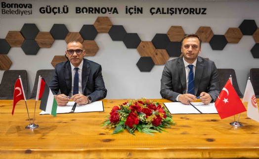 Bornova’dan Filistin’e gönül köprüsü: Dura ile kardeş şehir olundu