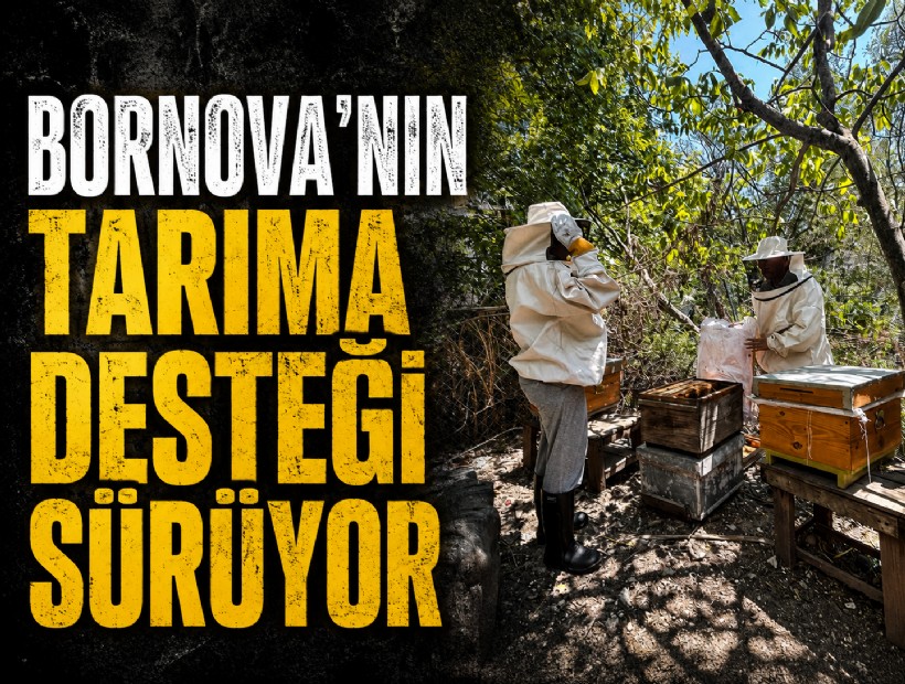 Bornova’dan tarıma can suyu