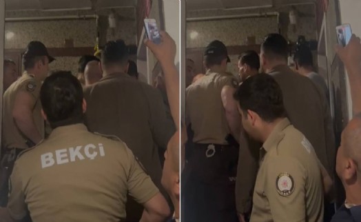 Butlan ekibi 'görev başında': CHP'nin Ankara İl Başkanlığı'na bekçilerle dayandılar