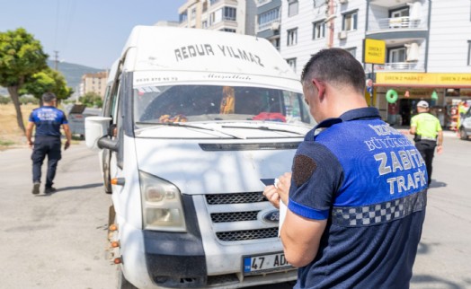 Büyükşehir’den tarım işçisi servislerine sıkı denetim