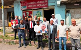 CHP Digor İlçe Teşkilatı partilerinden istifa ederek YENİ Parti'ye katıldı
