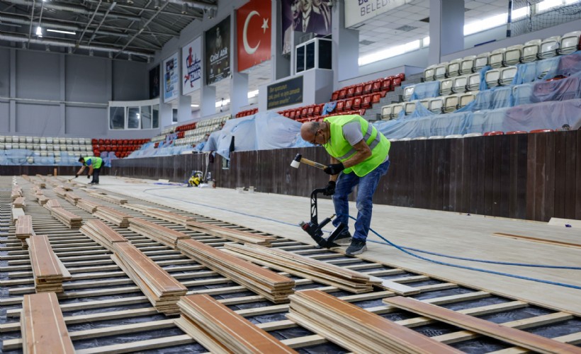 Celal Atik Spor Salonu FIBA standartlarına kavuşuyor