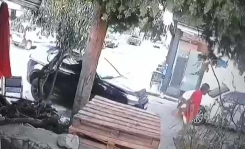 Cipin çarptığı yaya öldü; kaza kamerada