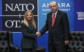 Cumhurbaşkanı Erdoğan, İtalya Başbakanı Meloni ile görüştü