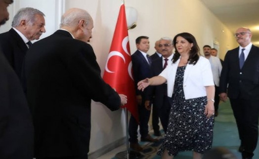 DEM Parti'den Devlet Bahçeli'ye ziyaret